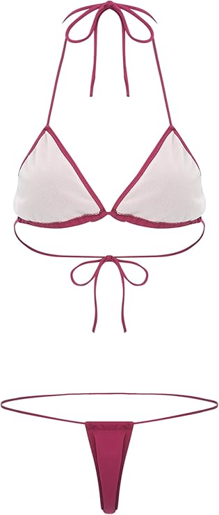 Olivia Bikini -Wine Red